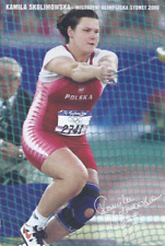 Athlétisme autographe kamila d'occasion  Metz-