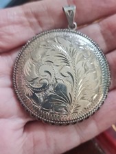 Silver large locket for sale  BIRMINGHAM