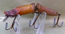 Heddon Experimental Tenite Jointed Vamp 4 3/8", GE, Bright HDW, C. 1942-43 comprar usado  Enviando para Brazil