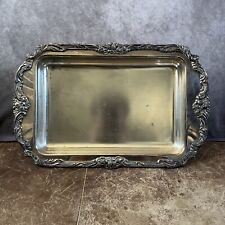Caçarola vintage Reed & Barton King Francis 1668 pé buffet servidor placa de prata comprar usado  Enviando para Brazil