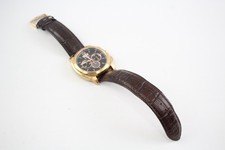 Bulova chronograph gold for sale  LEEDS
