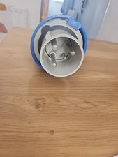 63amp 3pin blue for sale  DARWEN