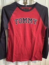 Tommy Hilfiger - cooles Shirt mit Schriftzug, Gr. 164 / 14-15 Y TOP comprar usado  Enviando para Brazil