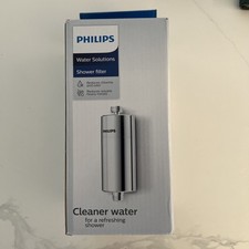 Filtro de chuveiro Philips AWP1775CH cromado reduz cloro filtro de chuveiro em linha, usado comprar usado  Enviando para Brazil