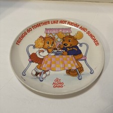 Usado, Vintage The Get Along Gang 1984 Placa de Melamina Infantil “Hot Fudge & Sundaes” comprar usado  Enviando para Brazil