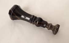 Sigillo Agata Argento Massiccio Testa Cinghiale Iniziali 19esimo Secolo na sprzedaż Sigillo Agata Argento Massiccio Testa Cinghiale Iniziali 19esimo Secolo na sprzedaż  Wysyłka do Poland