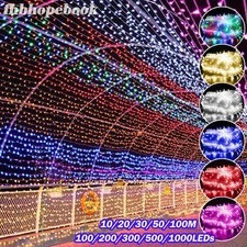 Lichterkette 100 200 gebraucht kaufen  Deutschland