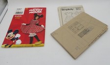 Fantasia de Mickey Mouse Simplicity 9386 Padrão de Costura Tamanho XS a XL SEM CORTES comprar usado  Enviando para Brazil