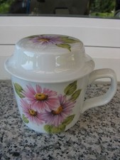 Tasse couvercle porcelaine d'occasion  Sarreguemines