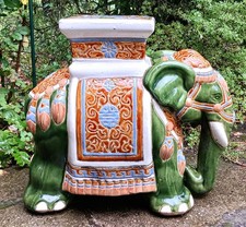 Blumenständer elefant keramik gebraucht kaufen  Berlin