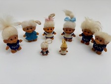 Grupa figurek DAM Troll - vintage 60s - troll dolls 60s na sprzedaż  Wysyłka do Poland