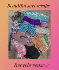 Pieces sari scrap for sale  STOKE-ON-TRENT