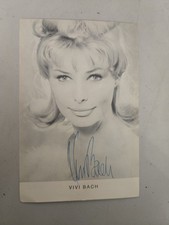 Autogrammkarte vivi bach gebraucht kaufen  Wolfsburg