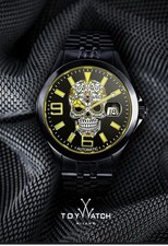 Toywatch skull black for sale  LUTON