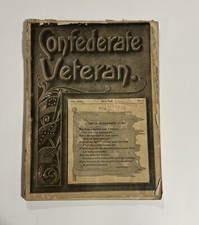 Confederate veteran magazine for sale  Hancock