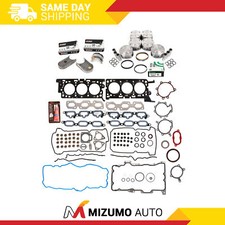 Usado, Conjunto completo de rolamentos de pistões de junta ajuste 02-06 Mazda MPV V6 3.0L DOHC 24V AJ comprar usado  Enviando para Brazil