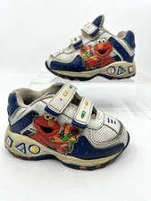 Tênis vintage Y2K Sesame Street Elmo bebê criança tamanho 6 sola dura comprar usado  Enviando para Brazil