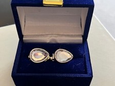 Clip teardrop diamante for sale  ABINGDON