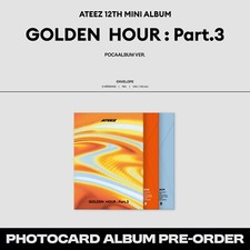[Pré-venda] ATEEZ 12º Mini Álbum Golden Hour Parte.3 POCAALBUM ver. (selado) comprar usado  Enviando para Brazil