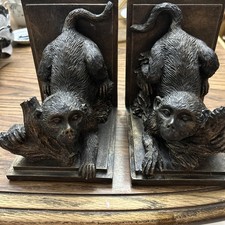 Pair monkey bookends for sale  Pine Bluff