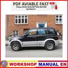 Suzuki Grand Vitara 1998-2014 oficina manual de serviço de reparo EN comprar usado  Enviando para Brazil
