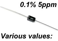 Resistor axial de alta precisão 0,1% 5ppm VISHAY RAK1 baixa indicação Valores: 2,87K 169K. comprar usado  Enviando para Brazil