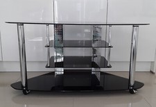 Fernsehertisch glas schwarz gebraucht kaufen  Brüggen