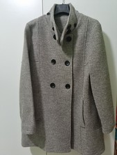 Cappotto donna grigio usato  Settingiano