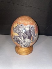 Painted ostrich egg for sale  Waynesboro