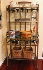 Shelf metal glass for sale  Union