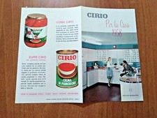 Depliant pubblicità cirio usato Depliant pubblicità cirio usato  Trappeto