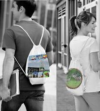 Foto personalizada personalizada cordão bolsa tote mochila feita sob encomenda esporte comprar usado  Enviando para Brazil