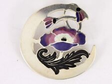 Flower brooch sterling for sale  MORPETH