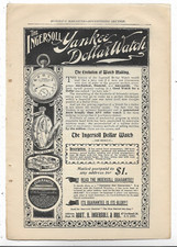 Ingersoll yankee dollar for sale  Vulcan