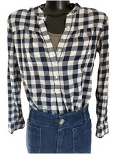 Madewell navy plaid for sale  Owatonna