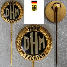 Fechten meisternadel gold gebraucht kaufen  Ansbach