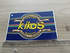 KIKOS GIACOMO AGOSTINI ORIGINAL PERIOD STICKER, AUFKLEBER, AUTOCOLLANT comprar usado  Enviando para Brazil