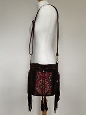 Brown suede kilim for sale  ILFORD