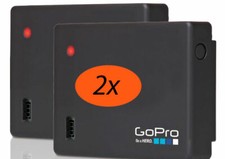 Pacote com 2 Baterias GoPro BacPac ABPAK-401 PARA HERO4 HERO3 15% MAIS ARMAZENAMENTO DE BATERIA! comprar usado  Enviando para Brazil