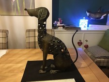 Metal dog ornament for sale  NORWICH