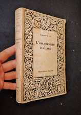 Eugenio garin umanesimo usato  Albano Laziale