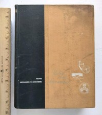 Usado, Vector Mechanics For Engineers Statics and Dynamics 1962 NASA Engineer READ Vtg comprar usado  Enviando para Brazil