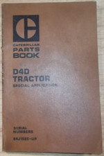 CAT CATERPILLAR D4D TRATOR TRATOR PEÇAS MANUAL LIVRO S/N 84J1525-UP, usado comprar usado  Enviando para Brazil