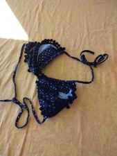Bikini berteil schwarz gebraucht kaufen  Inzigkofen