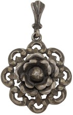Floraler 835er silber gebraucht kaufen  Crimmitschau