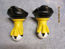 Conjunto de 2 pés de banheira antigos de ferro fundido. comprar usado  Enviando para Brazil