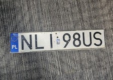 Netherlands vehicle license for sale  Lakeland