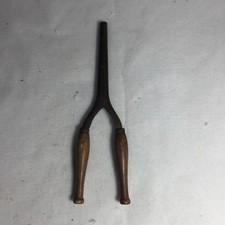 Usado, Ferro de enrolar antigo fogão 10" comprar usado Usado, Ferro de enrolar antigo fogão 10" comprar usado  Enviando para Brazil