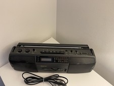 Vintage boombox sanyo for sale  POOLE