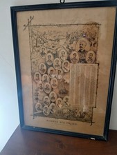 Litografia antica 1887 usato  Polignano a Mare